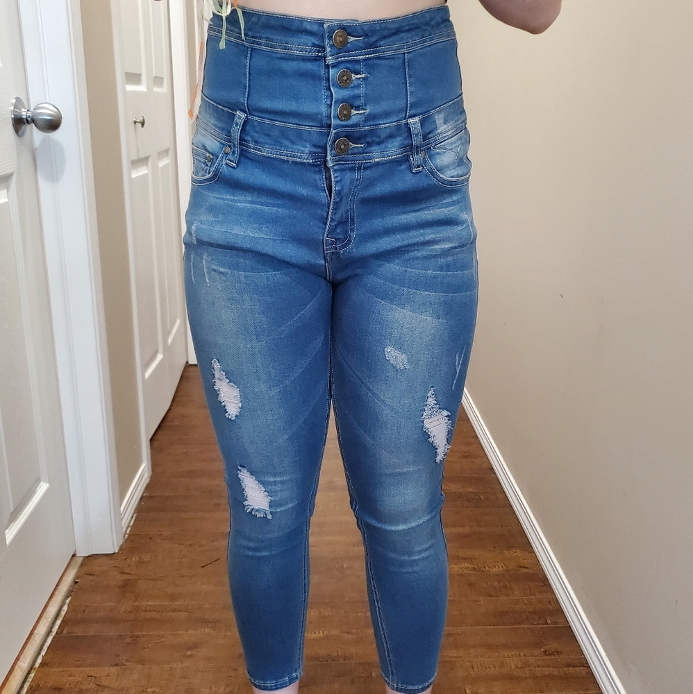 Hipster vintage strechy jeans